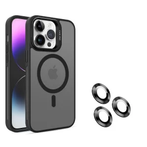 Чехол Screen Geeks Magsafe+Lens Iphone 14 Pro [Black]